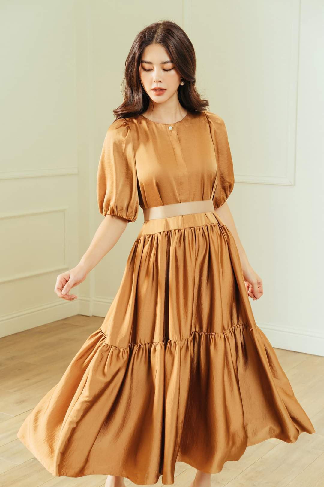 Silk Evening Gown